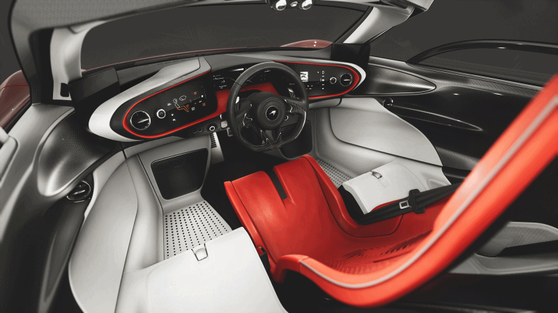 anigif24454356 - Будущие владельцы гиперкара McLaren Speedtail получили право собирать стильный автомобиль под себя